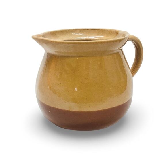 Watt Pottery Cabinart Bake Ware Pitcher with Lid c. 1940s USA - Picture 4 of 7